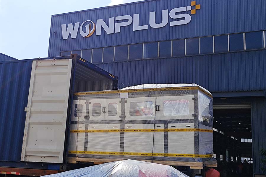 加一精工高效PVC管材先完成出运！